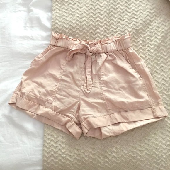 aerie light pink camp short - Picture 3 of 9